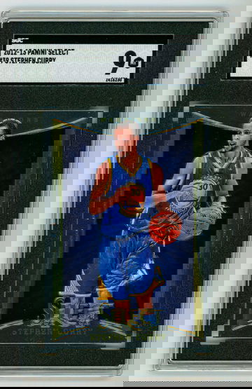 2012-13 Panini Select Stephen Curry #39 SGC 9