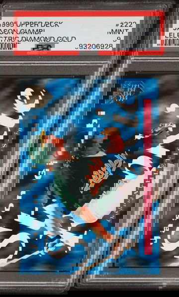 1995 Upper Deck Electric Diamond Gold Jason Giambi #222 PSA 9 Rookie Card 